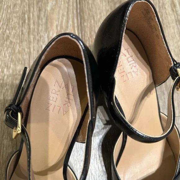 Naturalizer Black Mary Jane Pump Heel - Picture 4 of 7